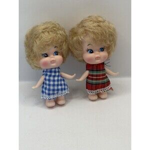 Lot of 2 Vintage Sweet Susie, sweet heart dolls Plastic 1960s